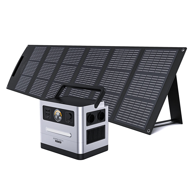 Egretech Sonic 1500 Tragbares Kraftwerk 1500W/1619Wh+200W Solarpanel